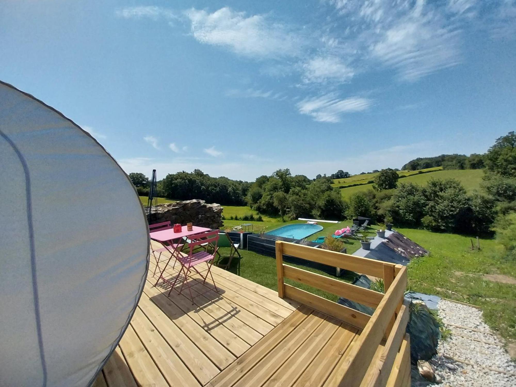 Hotel La Bubble La Salvetat-Peyrales Exteriér fotografie