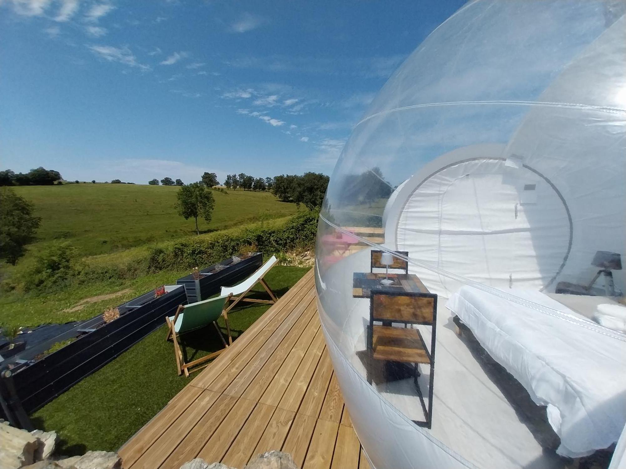 Hotel La Bubble La Salvetat-Peyrales Exteriér fotografie
