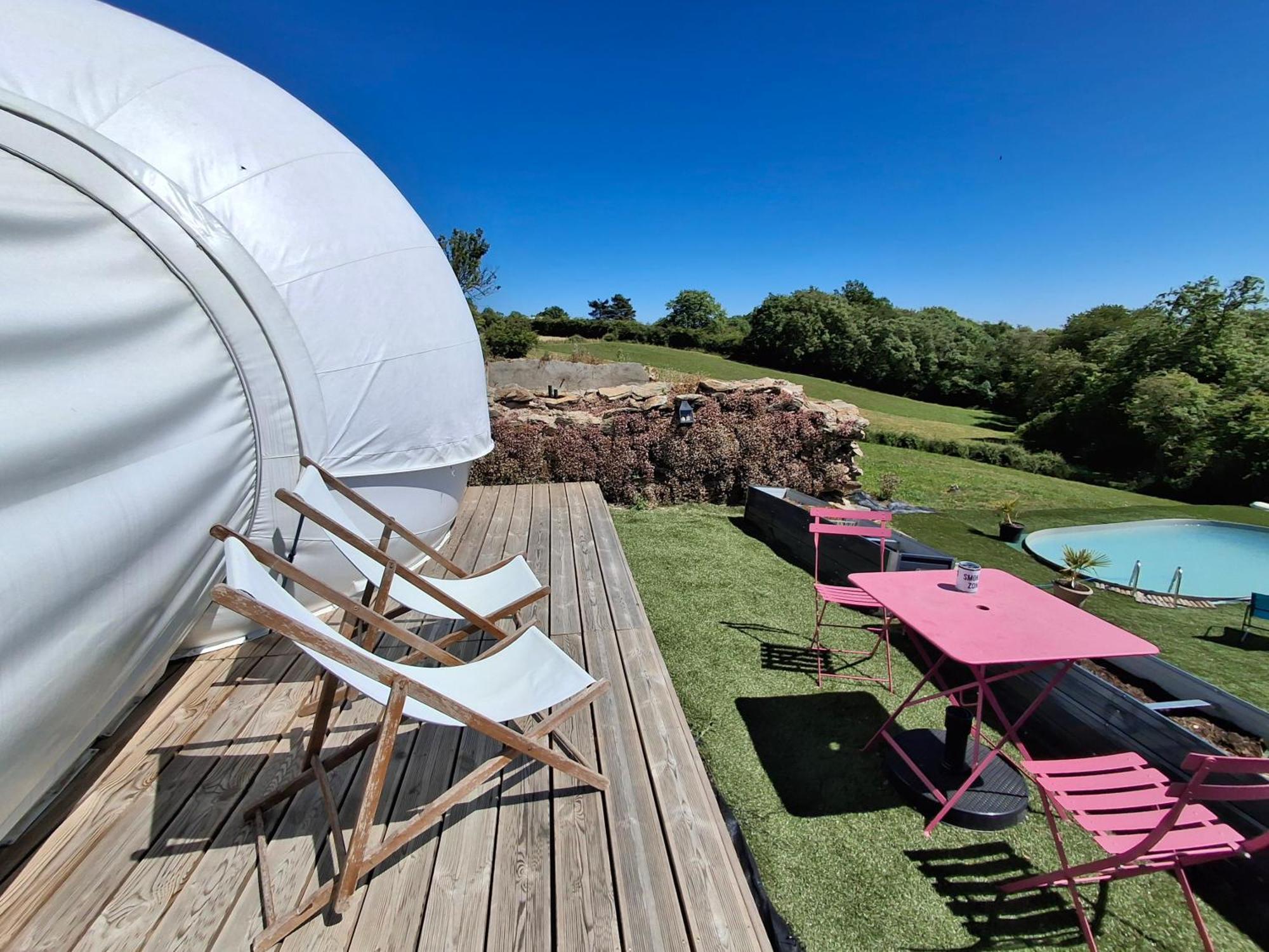 Hotel La Bubble La Salvetat-Peyrales Exteriér fotografie